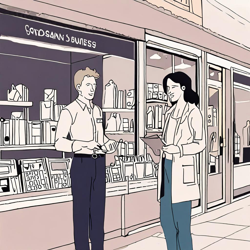 Small business owner overseeing streamlined daily shop operations